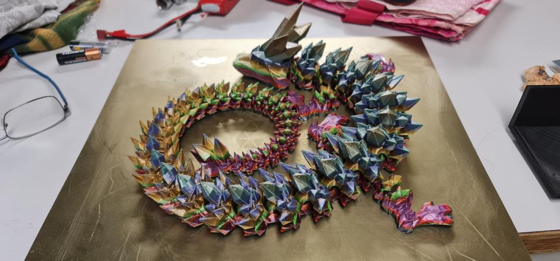 Dragon Crystal articulé