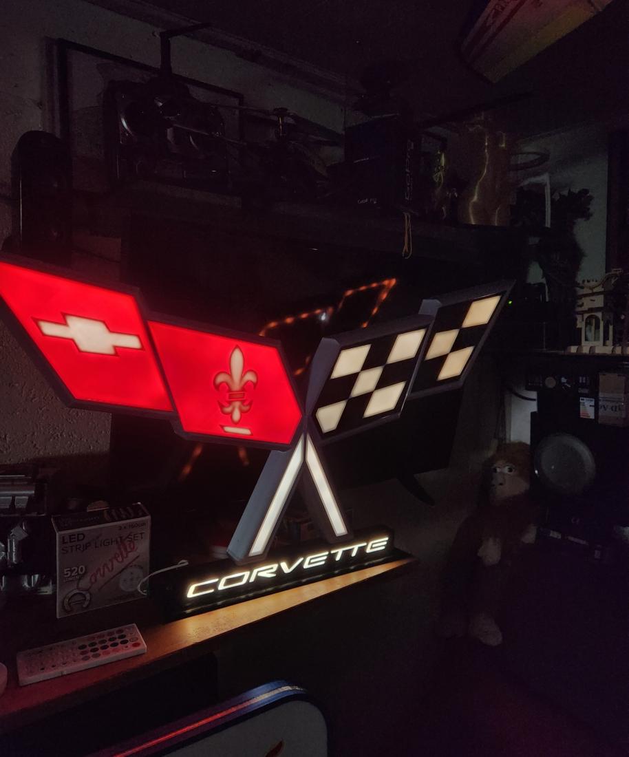 Corvette Drapeau