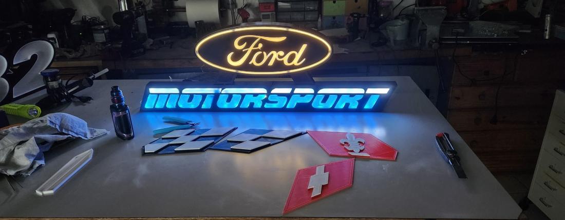 Ford Motorsport 80 x 27cm