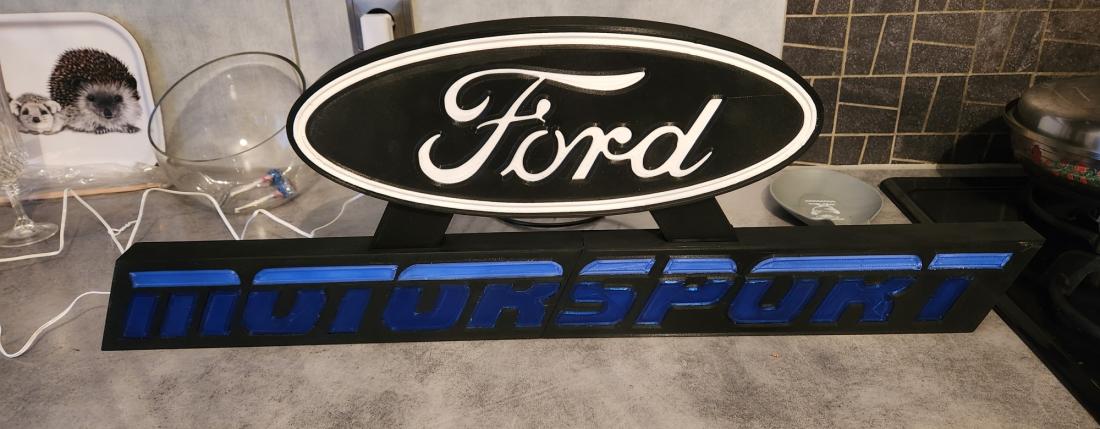 Ford Motorsport 80 x 27cm