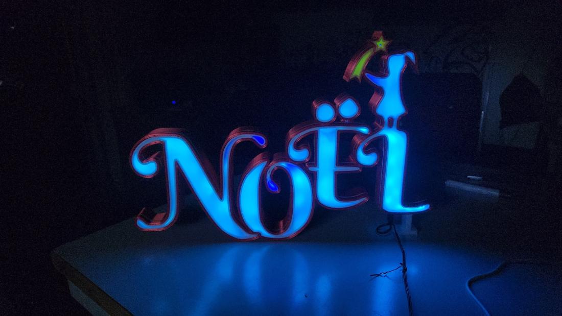 Noel lumineux
