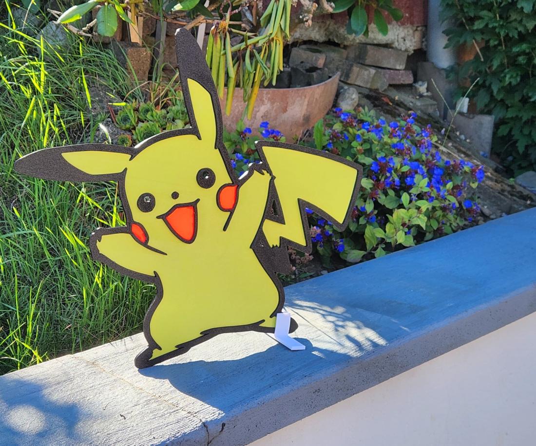 Wall Art Pokemon Pikachu