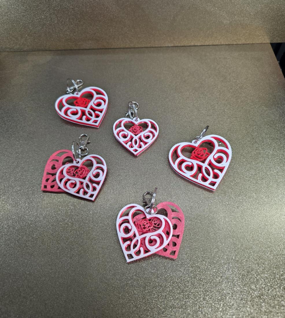 Porte clé Coeur