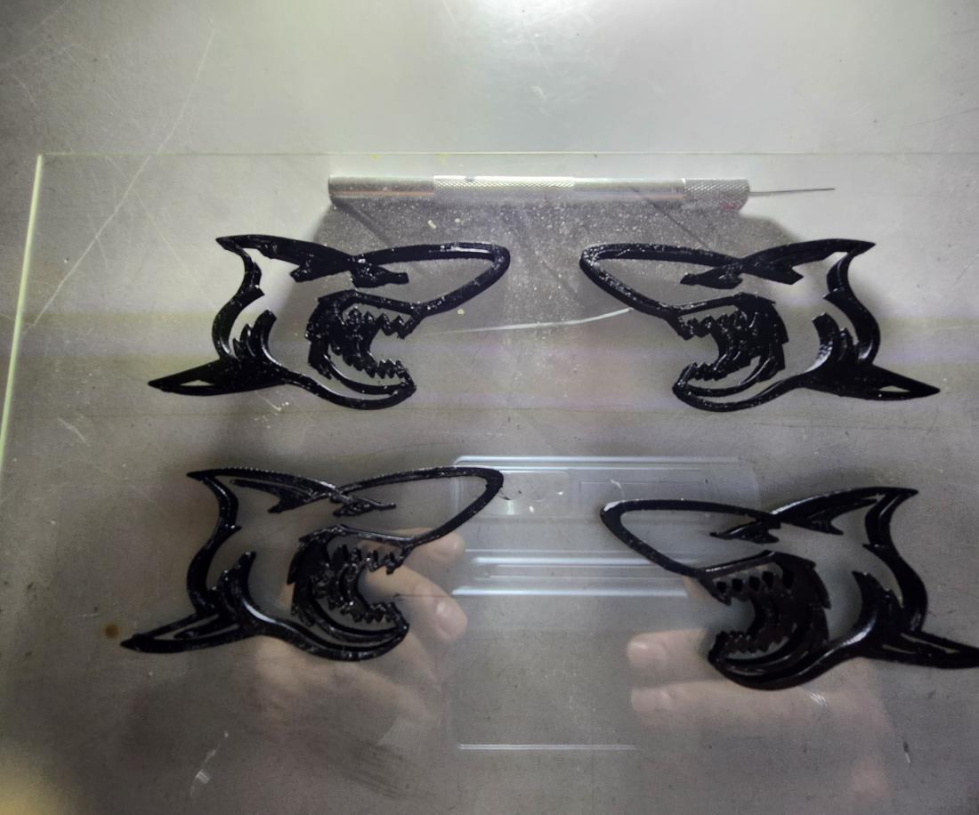 Set de 4 Requins