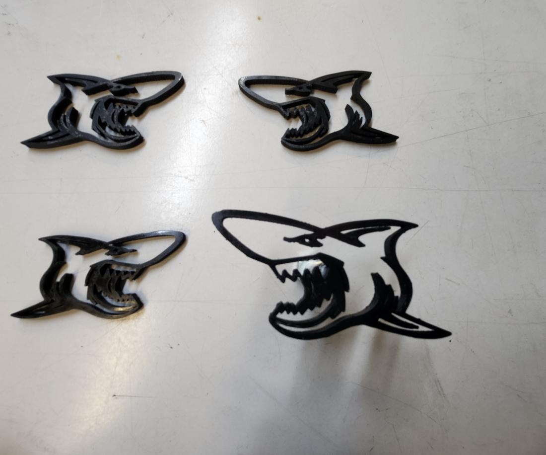 Set de 4 Requins
