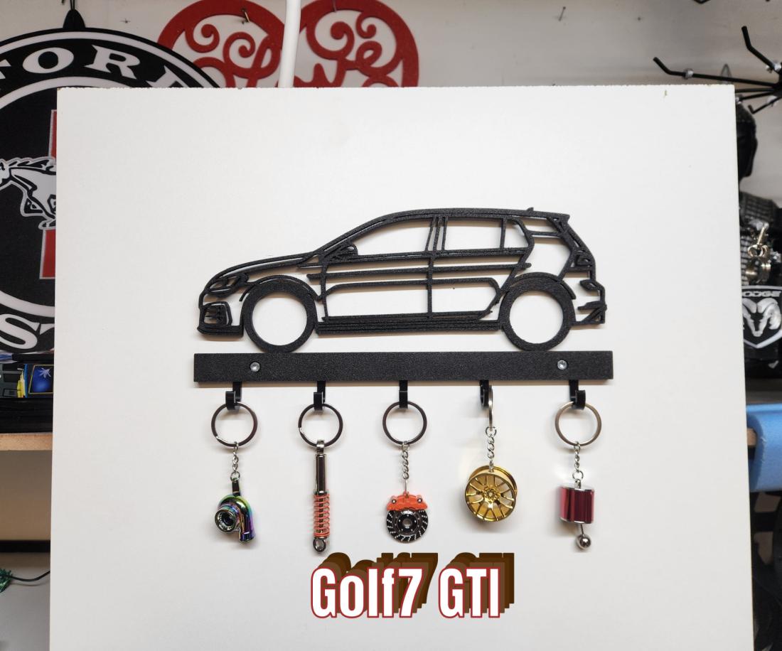 Support pour clé , ou autre Golf7 GTI