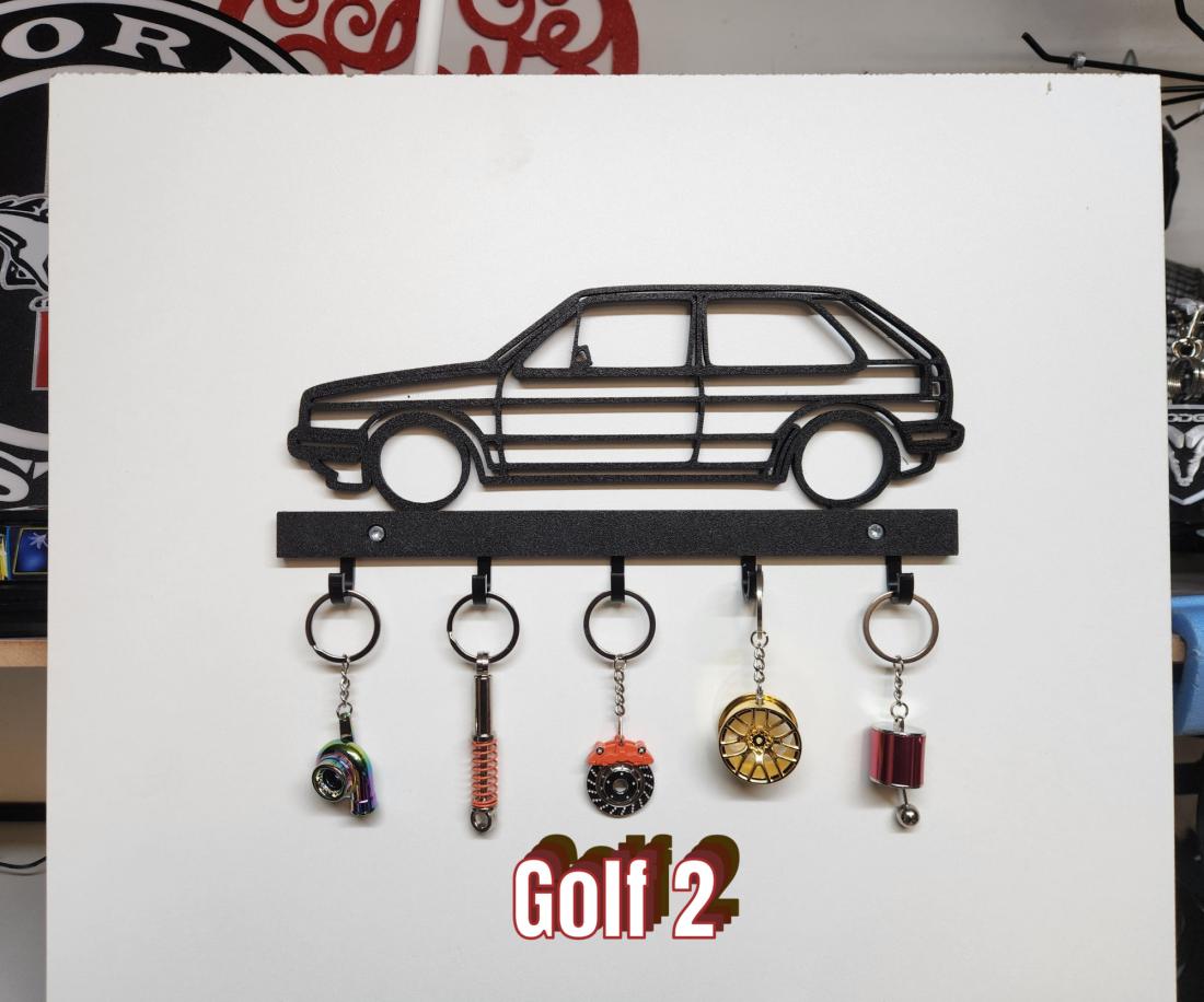 Support pour clé , ou autre Golf 2