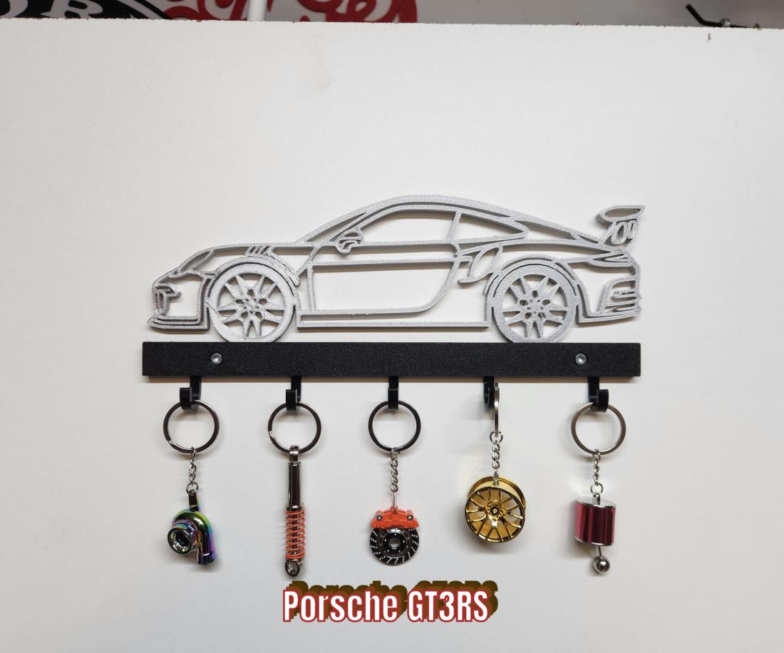 Support pour clé , ou autre Porsche GT3RS