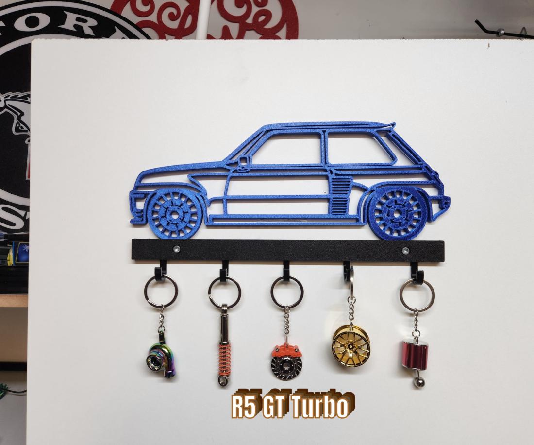 Support pour clé , ou autre R5 GT Turbo