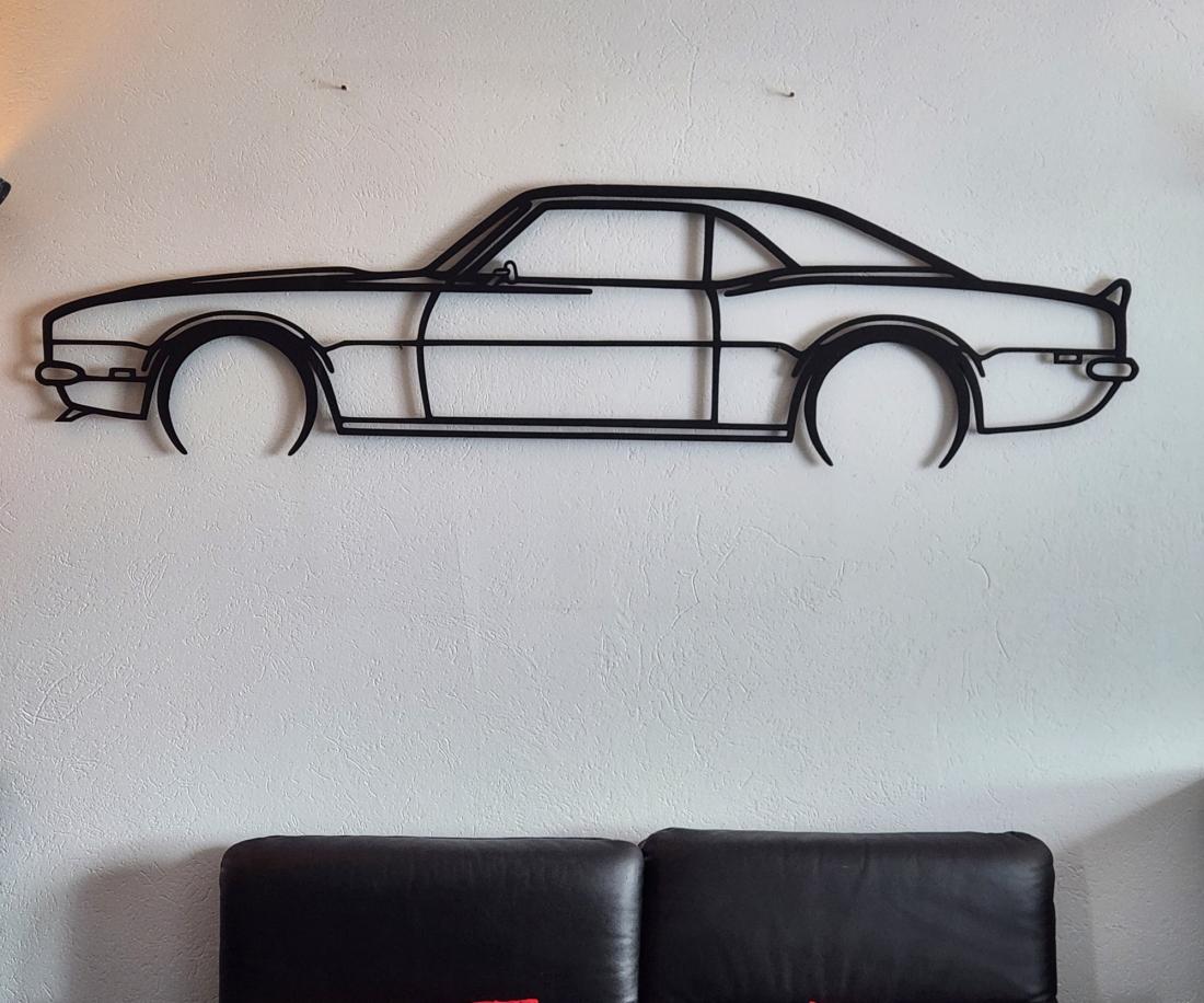 Wall Art Camaro SS 68