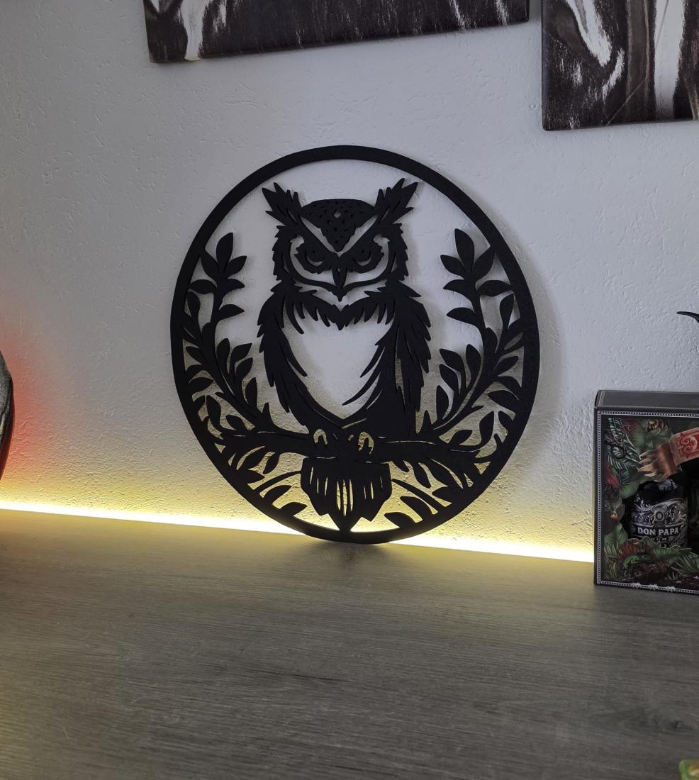 Wall Art Hibou