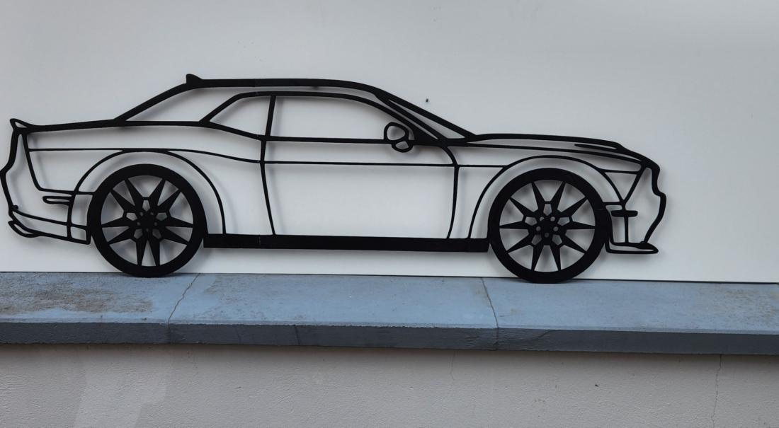 Dodge Challenger avec Roues