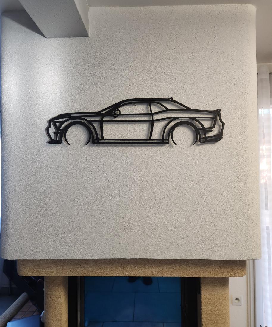 Wall Art Dodge Challenger