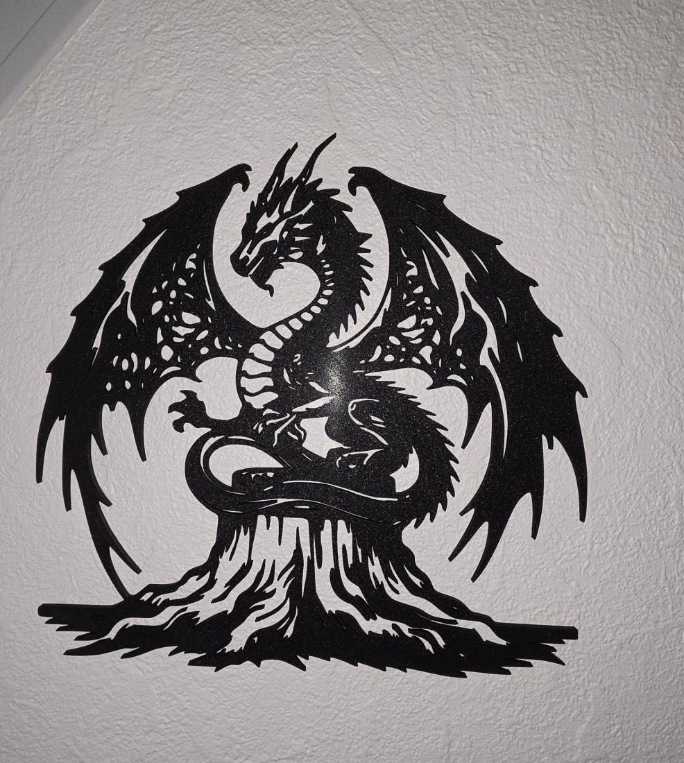 Wall Art Dragon Tron