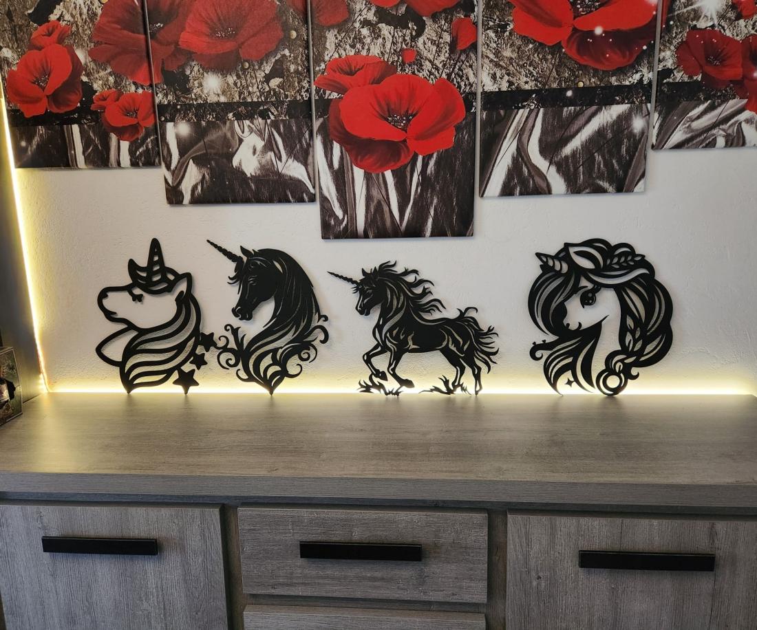 Wall Art Licorne modèle A