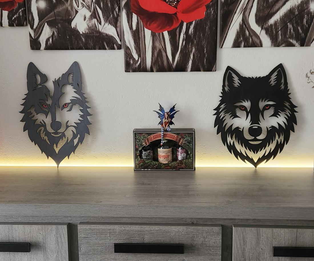 Wall Art Loup modèle A