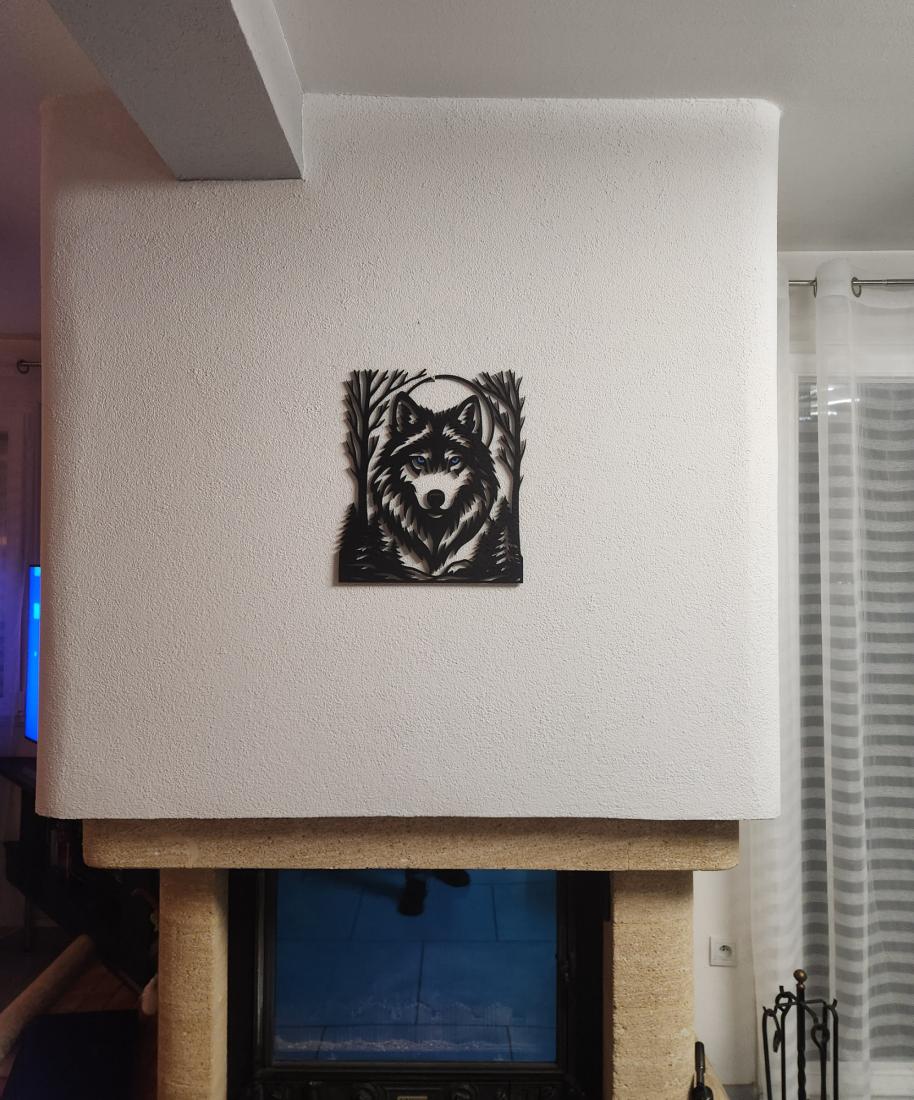 Wall Art Loup modèle C