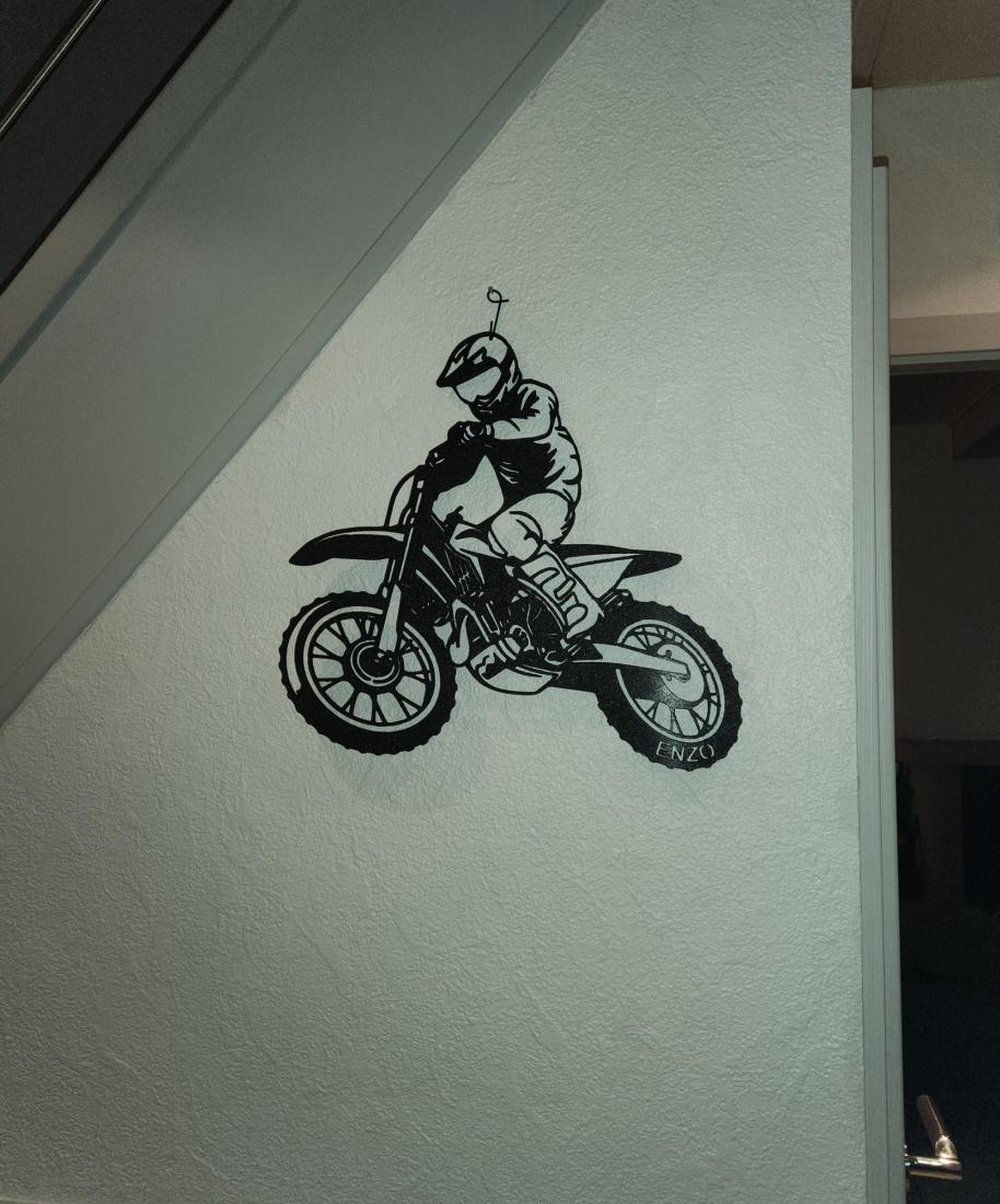 Wall Art Moto Cross