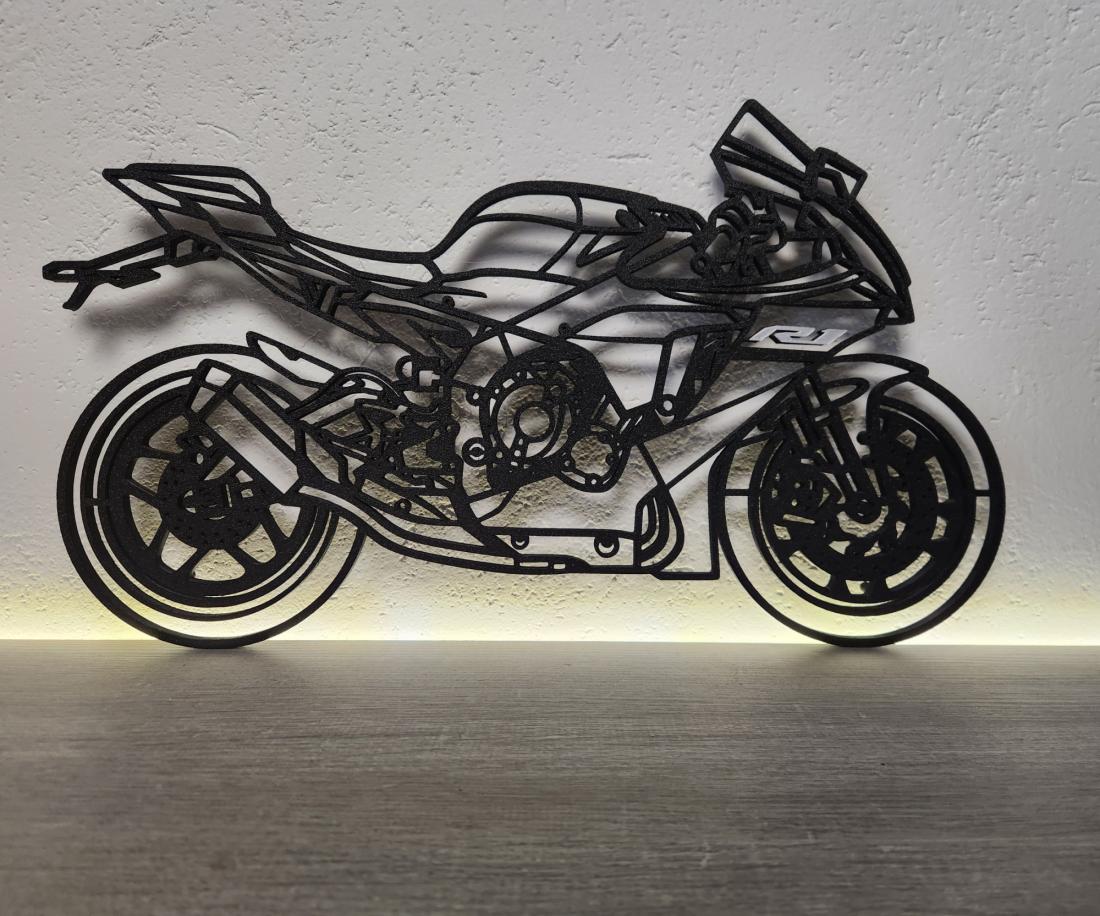 Wall Art Moto Yamaha R1