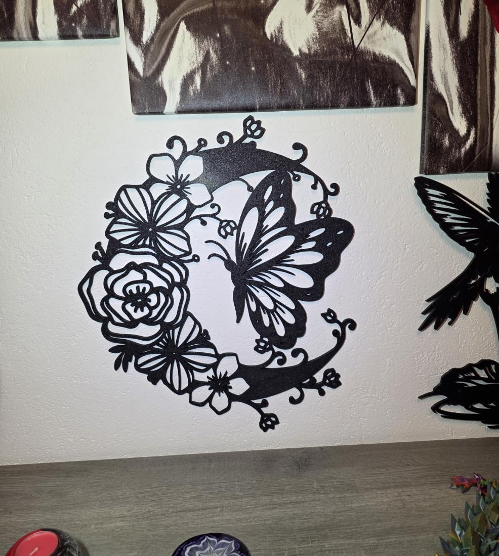 Wall Art Papillon Lune