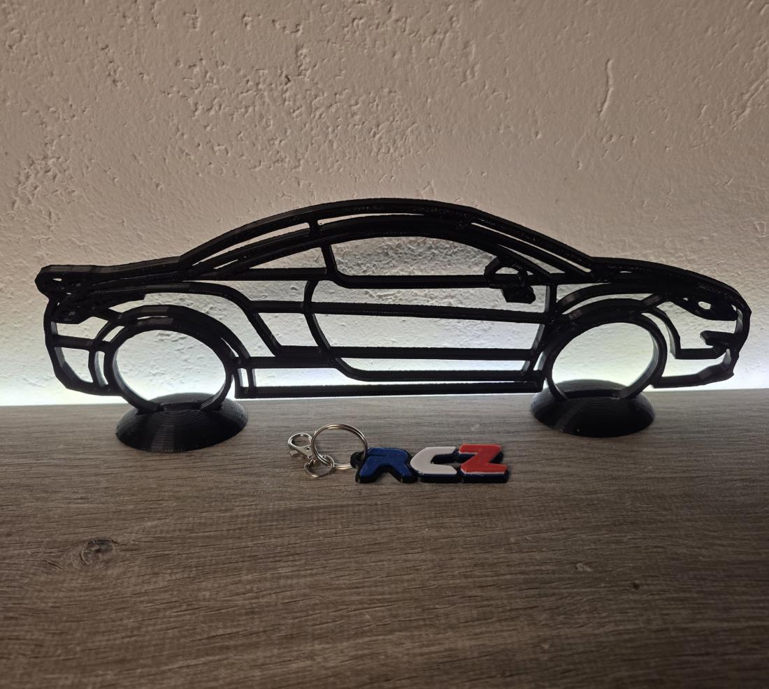 Wall Art Peugeot RCZ