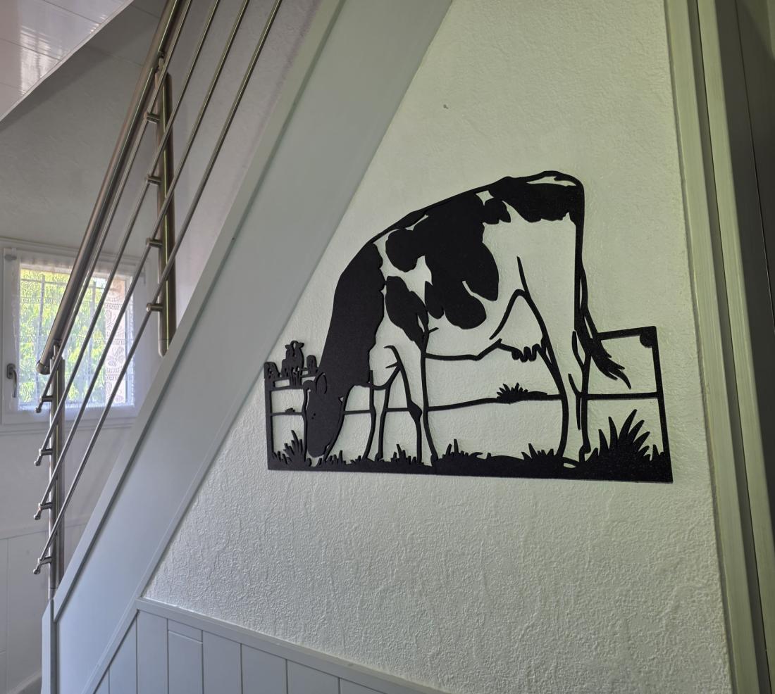Wall Art Vache