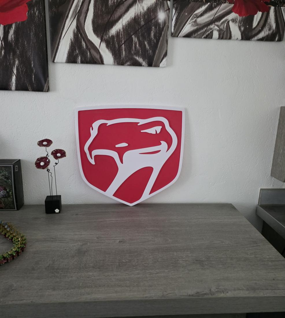 Wall Art Dodge Viper 02