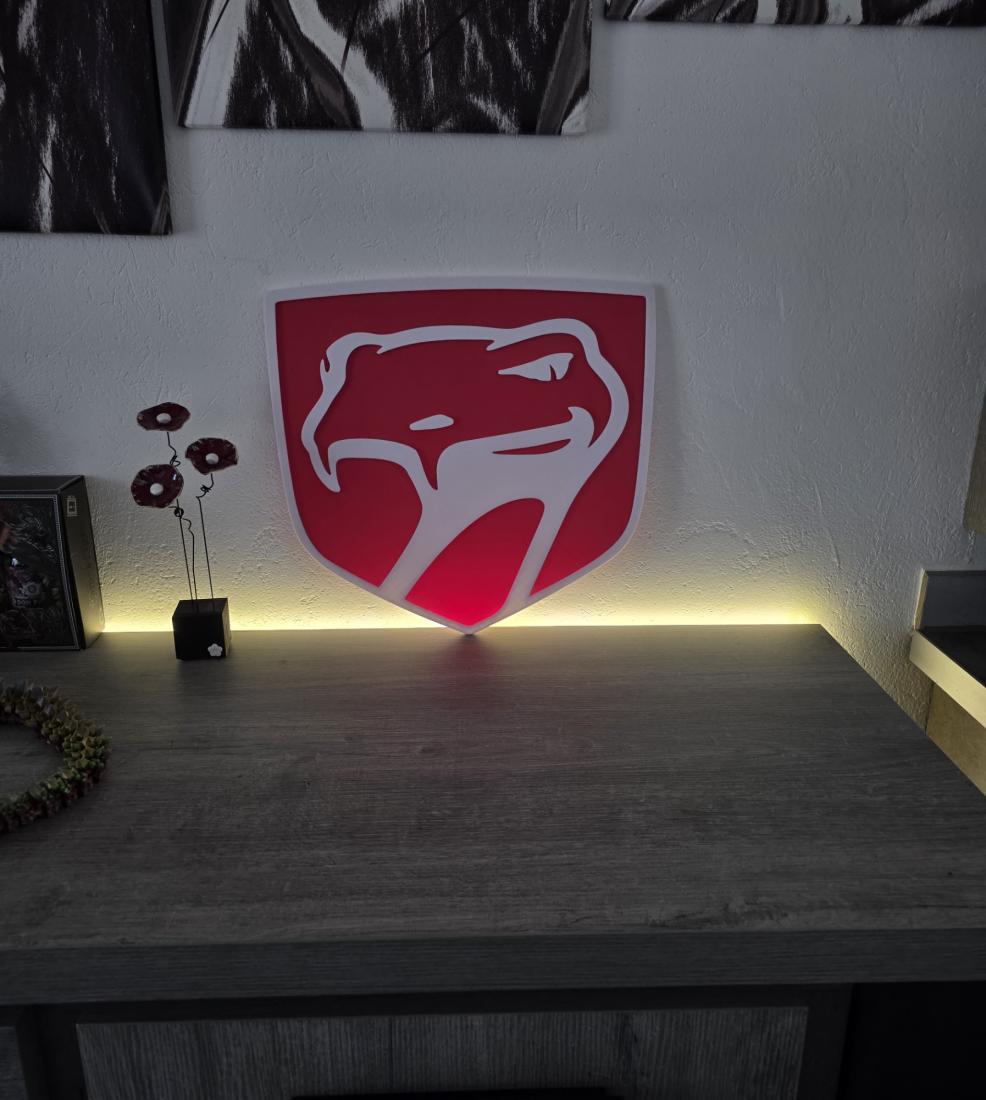 Wall Art Dodge Viper 02