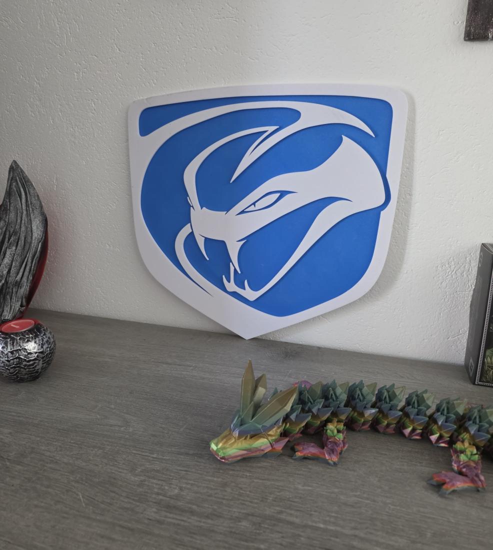 Wall Art Dodge Viper 03