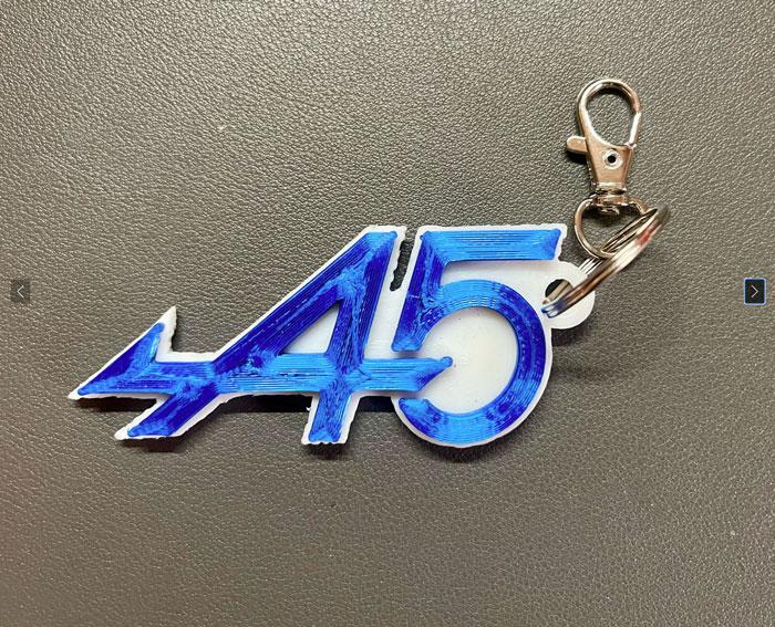 Porte clé Alpine A5 Renault