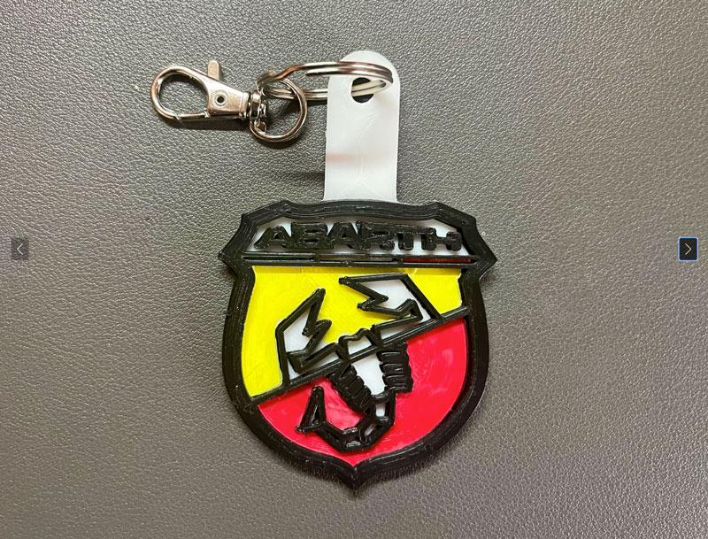 Porte clé Abarth